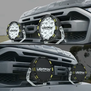 Lightfox 7inch OSRAM LED Driving Spot Lights 1Lux@816m(Pair) 12,603Lumens - Image 4