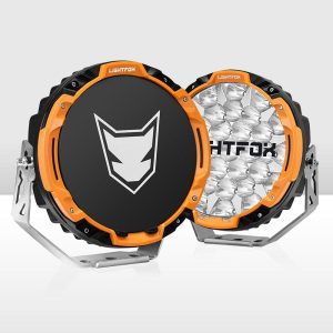 Lightfox Osram 9" LED Driving Lights Spotlight Offroad Vehicle 4x4 - Image 4
